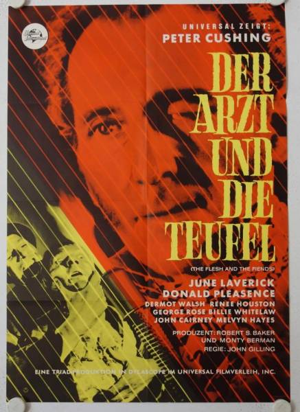 The Flesh and the Fiends original release german movie poster